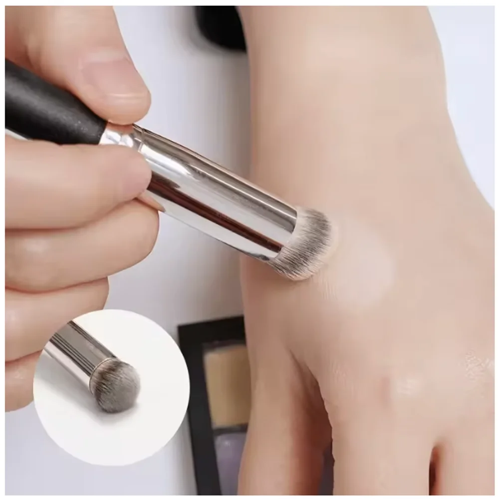 Foundation Concealer Brush Premium Contour Blusher Brushes Flawless Under Eye Dense Face Makeup Brush For Blending