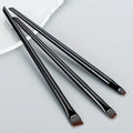 3pcs Makeup Brush Set,Blade eyeliner brush fine oblique head eyebrow brush outline eyeliner ultra-thin eye shadow brush makeup